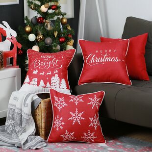 christmas couch pillow covers