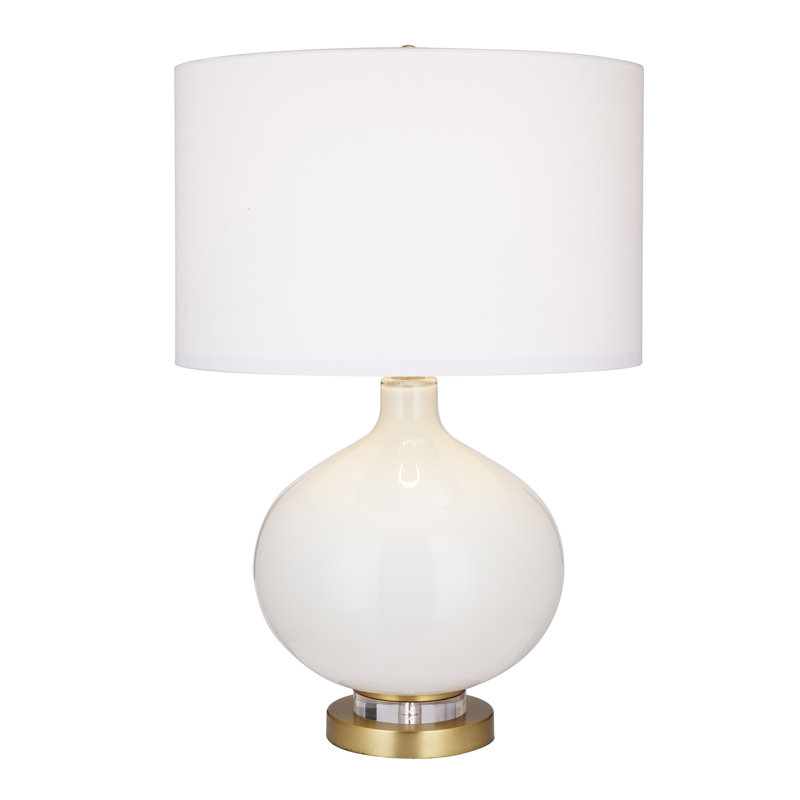 Everly Quinn Hammes 25 Gold Table Lamp Wayfair
