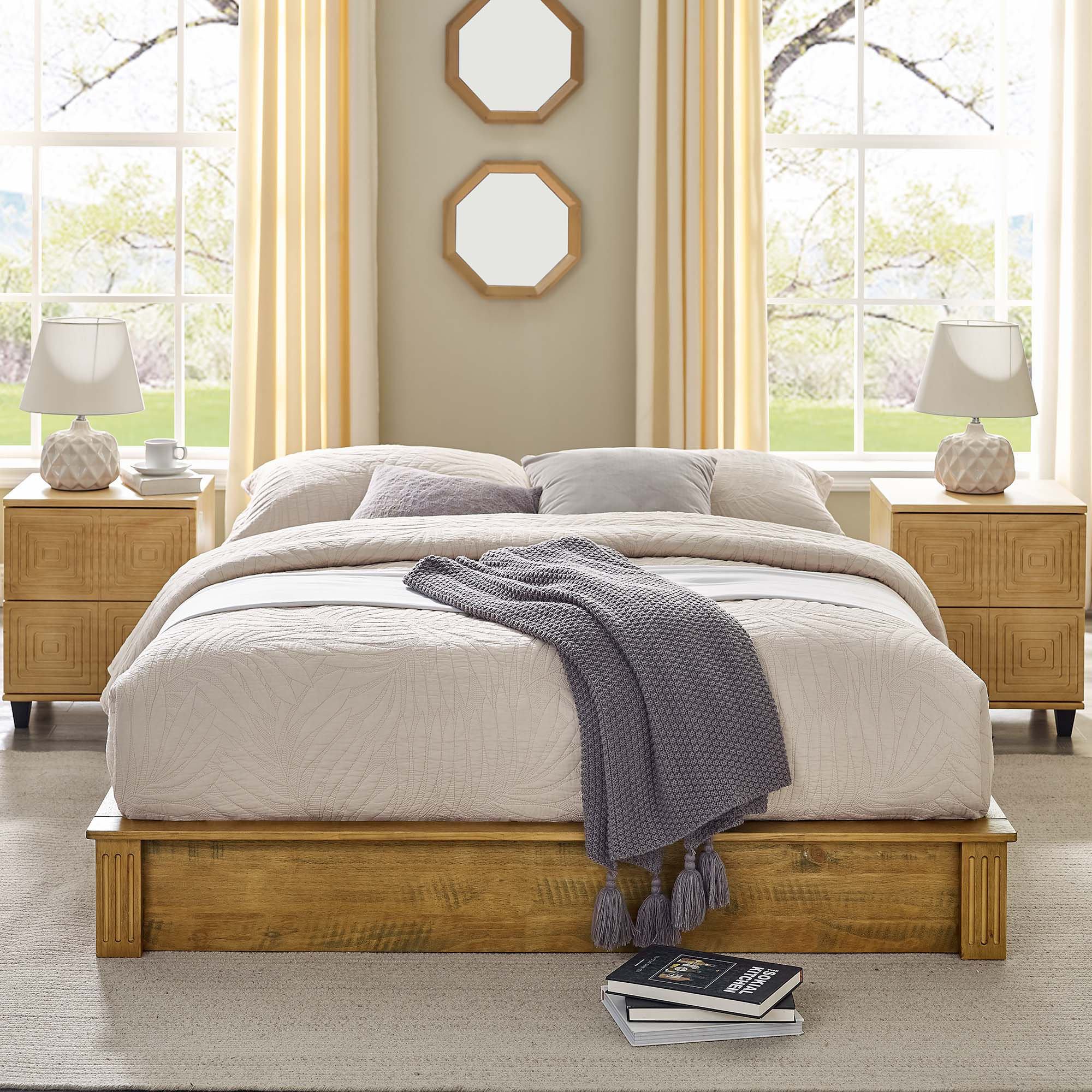 Rosalind Wheeler Lewandowski Solid Wood Low Profile Platform Bed Wayfair lewandowski solid wood low profile platform bed