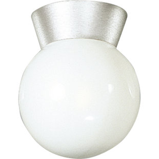 Best Bailey 1-Light Flush Mount By Ebern Designs Outdoor Lighting Bailey 1-Light Flush Mount By Ebern Designs Outdoor Lighting
