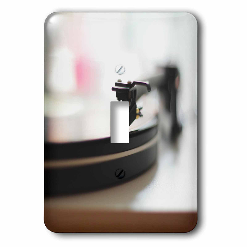 3drose Record Player 1 Gang Toggle Light Switch Wall Plate Wayfair