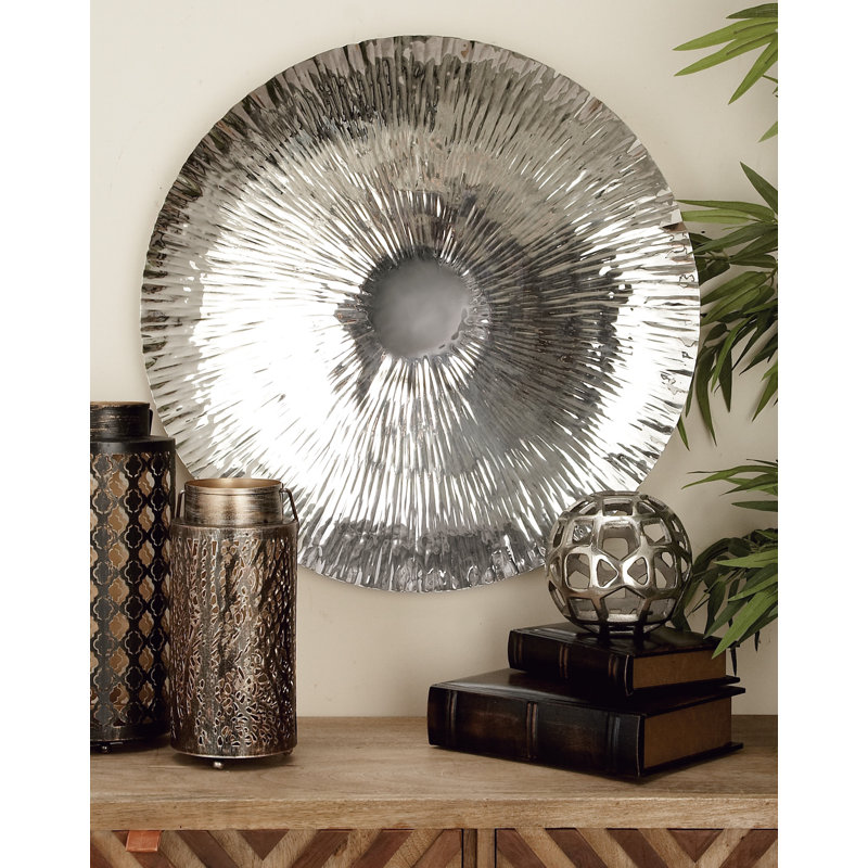 Cole Grey Stainless Steel Wall Décor Reviews Wayfair Cole Grey Stainless Steel Wall Décor