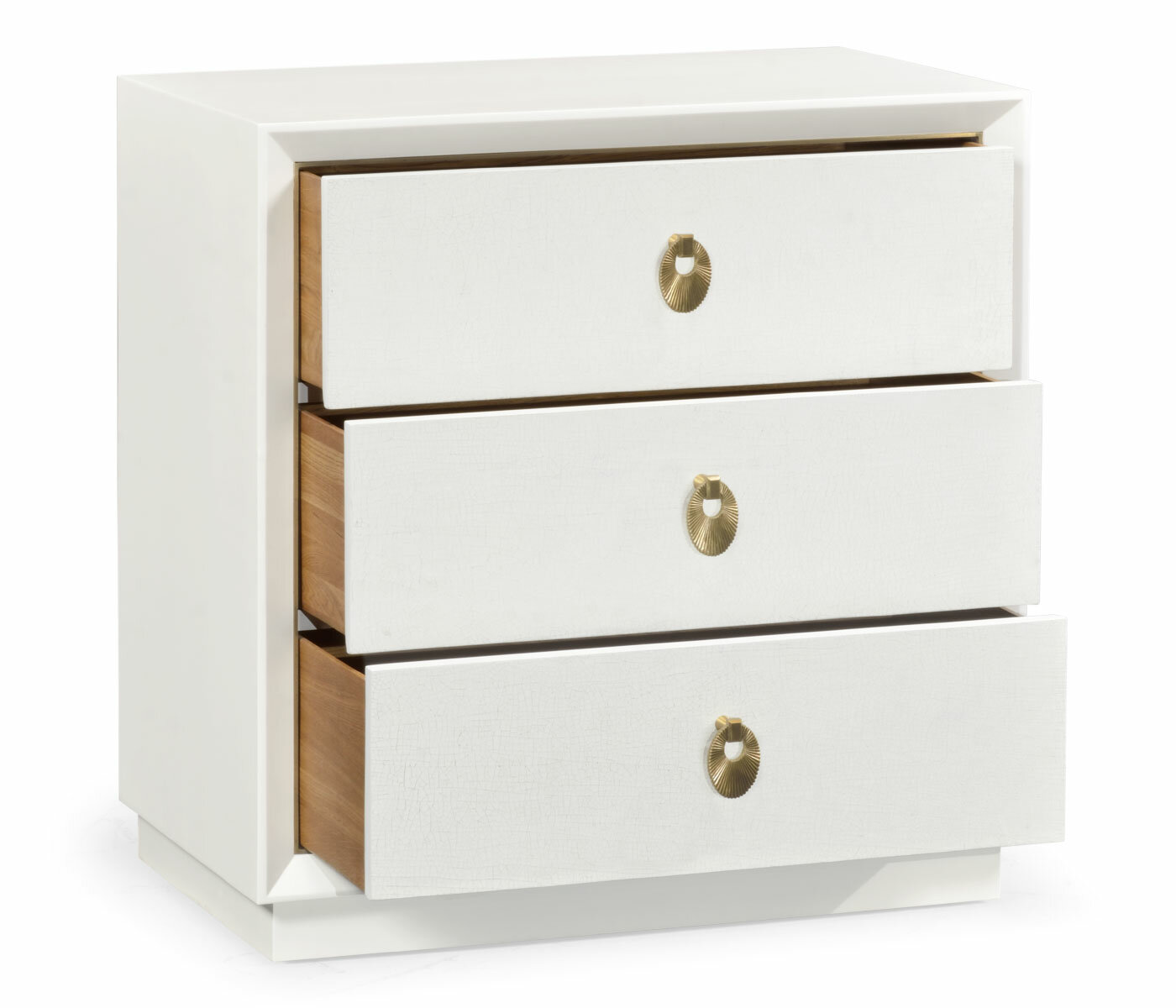 Jonathan Charles Fine Furniture Small Lacquered 3 Drawer Accent