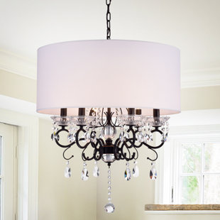 large wrought iron chandeliers you ll love wayfair