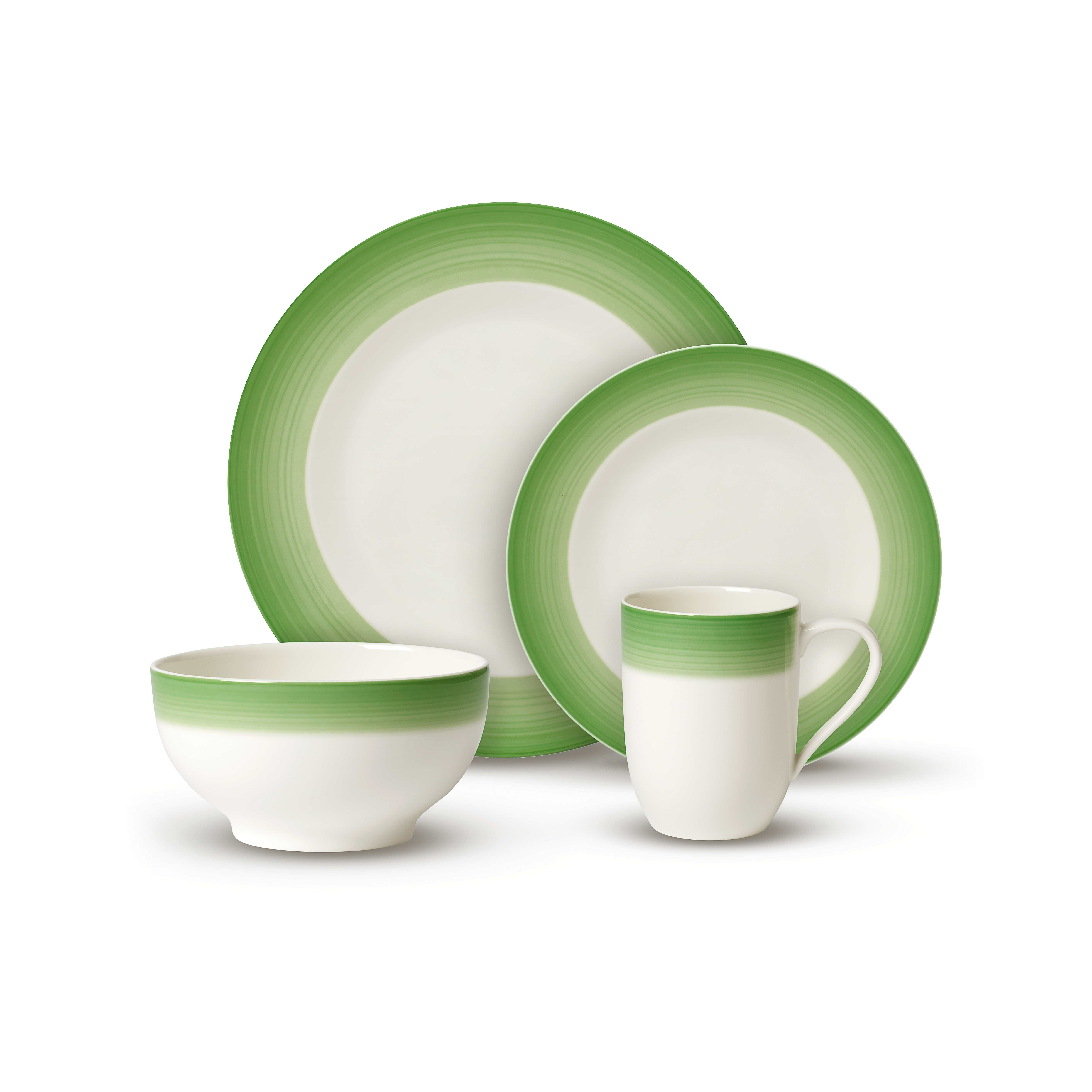 colorful dinnerware