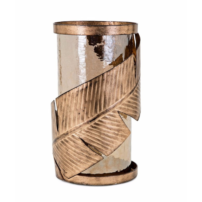 Cylindrical Glass and Metal Hurricane