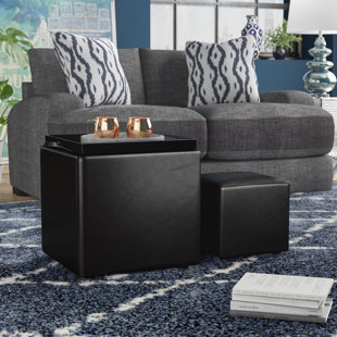 Marla 2 Piece Cube Ottoman Set