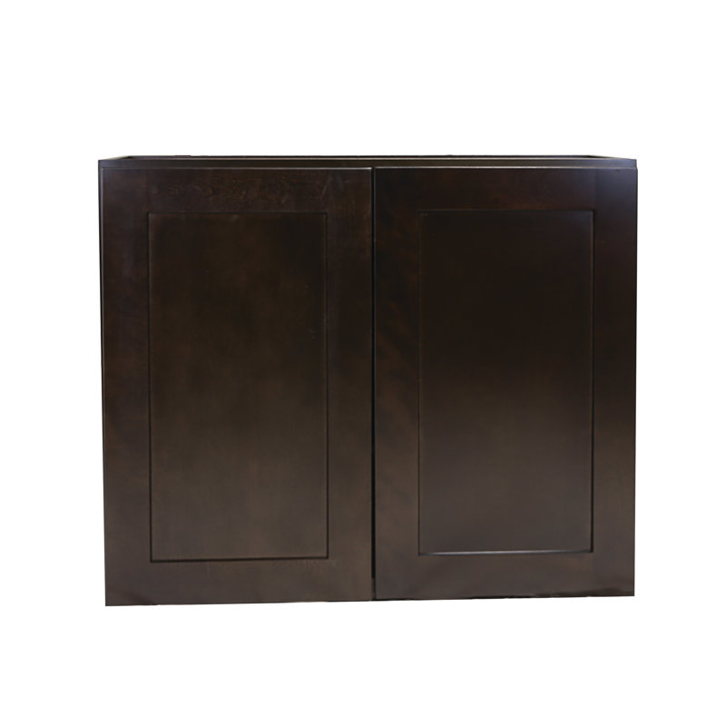 Ebern Designs Frits Fully Assembled 33x30x12 In Kitchen Wall Cabinet In White Wayfair