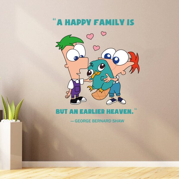 Phineas from Phineas and Ferb Vinyl Die Cut Decal Sticker