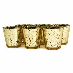 Antique Glass Votive Cup (Set of 6)