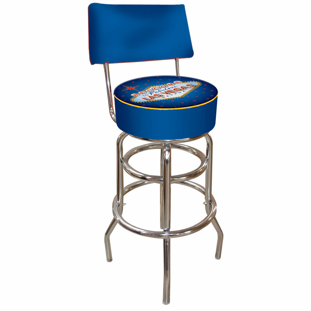 Trademark Global Las Vegas 31 Swivel Bar Stool Wayfair