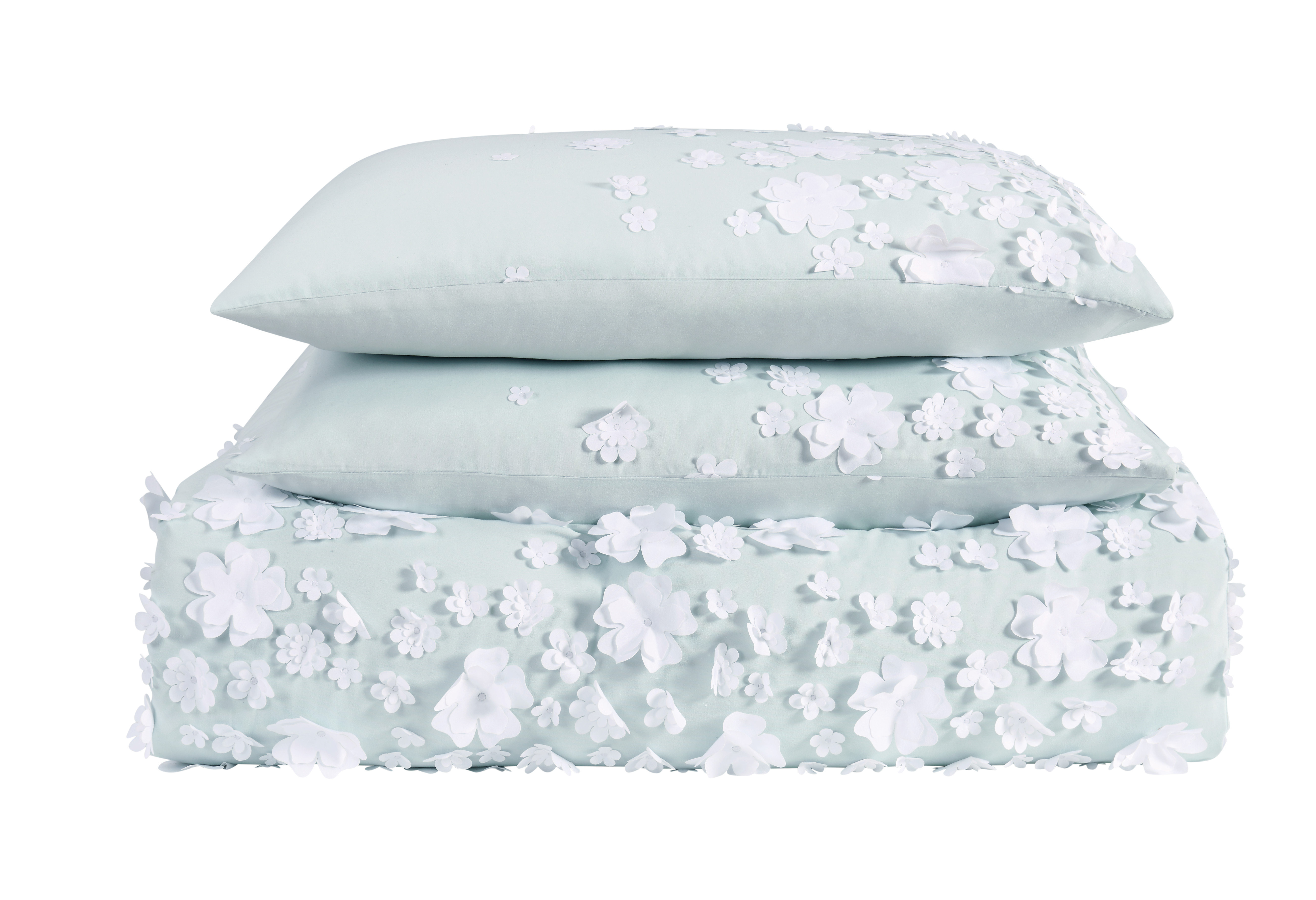 Christian Siriano Confetti Flowers Reversible Comforter Set