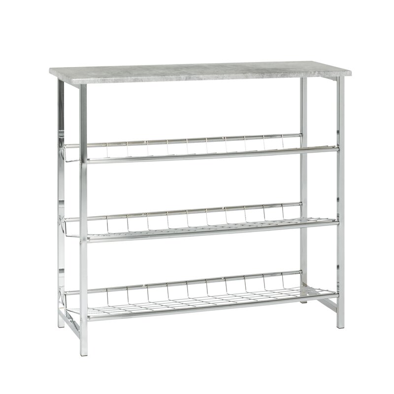 Metro Lane Gaynelle 9 Pair Shoe Rack Wayfair Co Uk