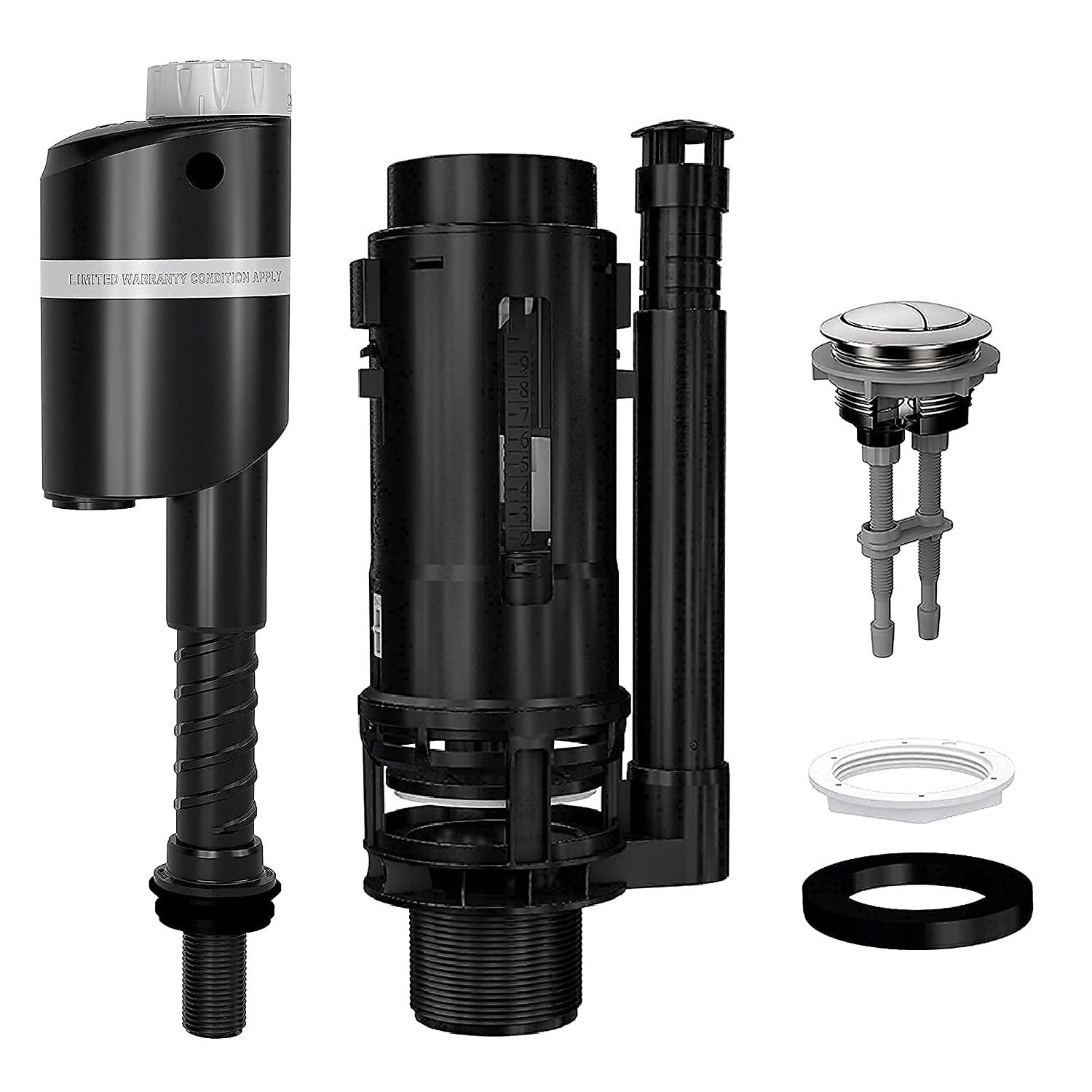 R&T Dual Flush Valve Toilet Repair Kit Wayfair