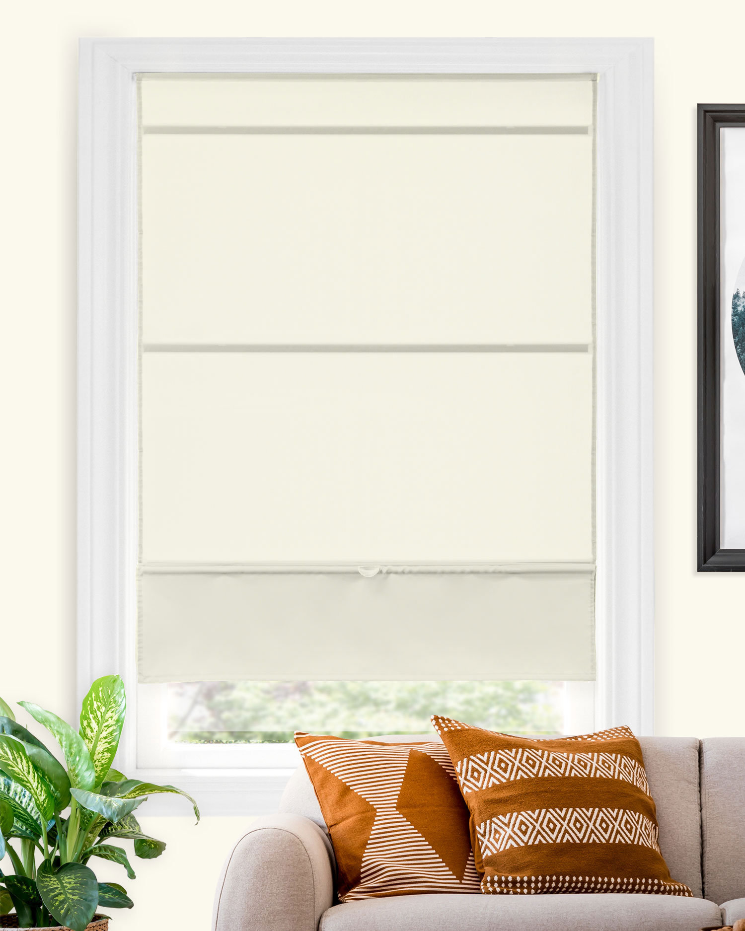 Latitude Run® Cordless Roman Shade & Reviews Wayfair