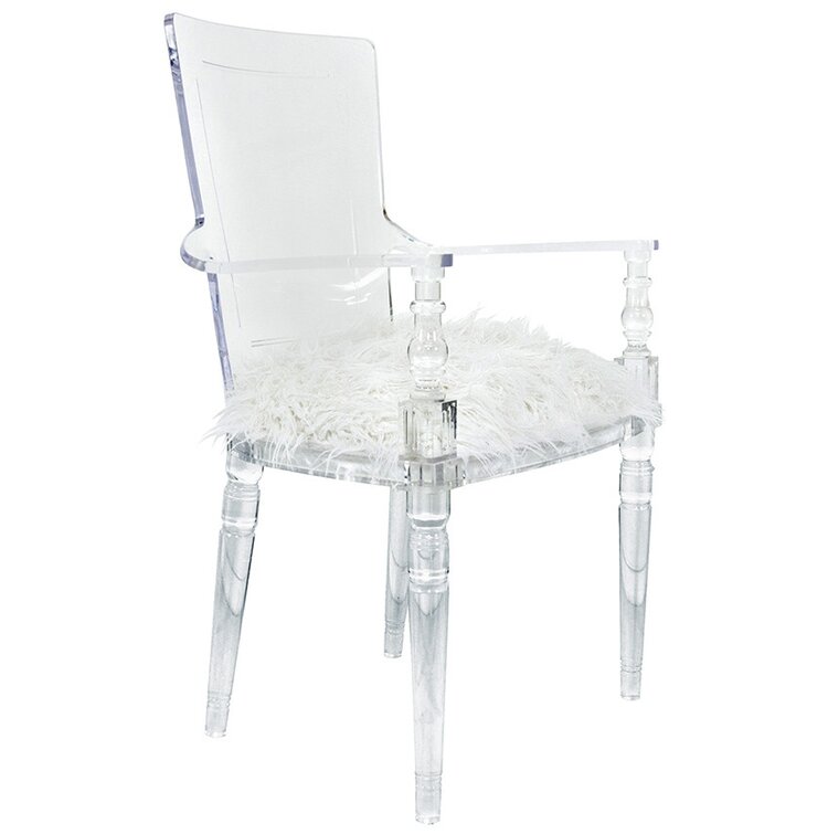 lucite stackable chairs