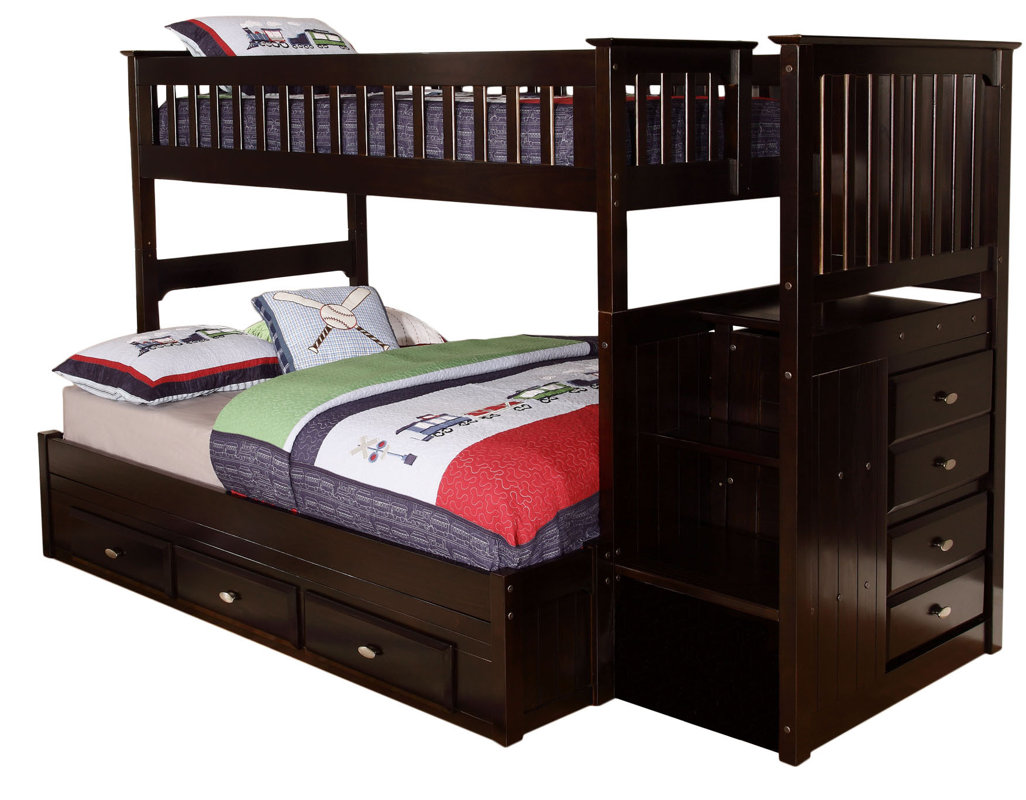 Viv Rae Kaitlyn Twin Over Full Bunk Bed Reviews Wayfair - Defaultname viv rae kaitlyn twin over full bunk bed reviews wayfair - defaultname