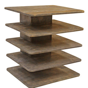 Brewington Mango Wood Tiered End Table by Brayden Studio Looking for