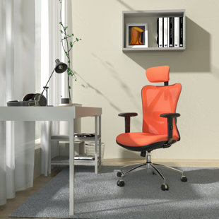 Ergo Vibrant Office Seating Orange Zest 