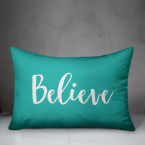 blue christmas throw pillows