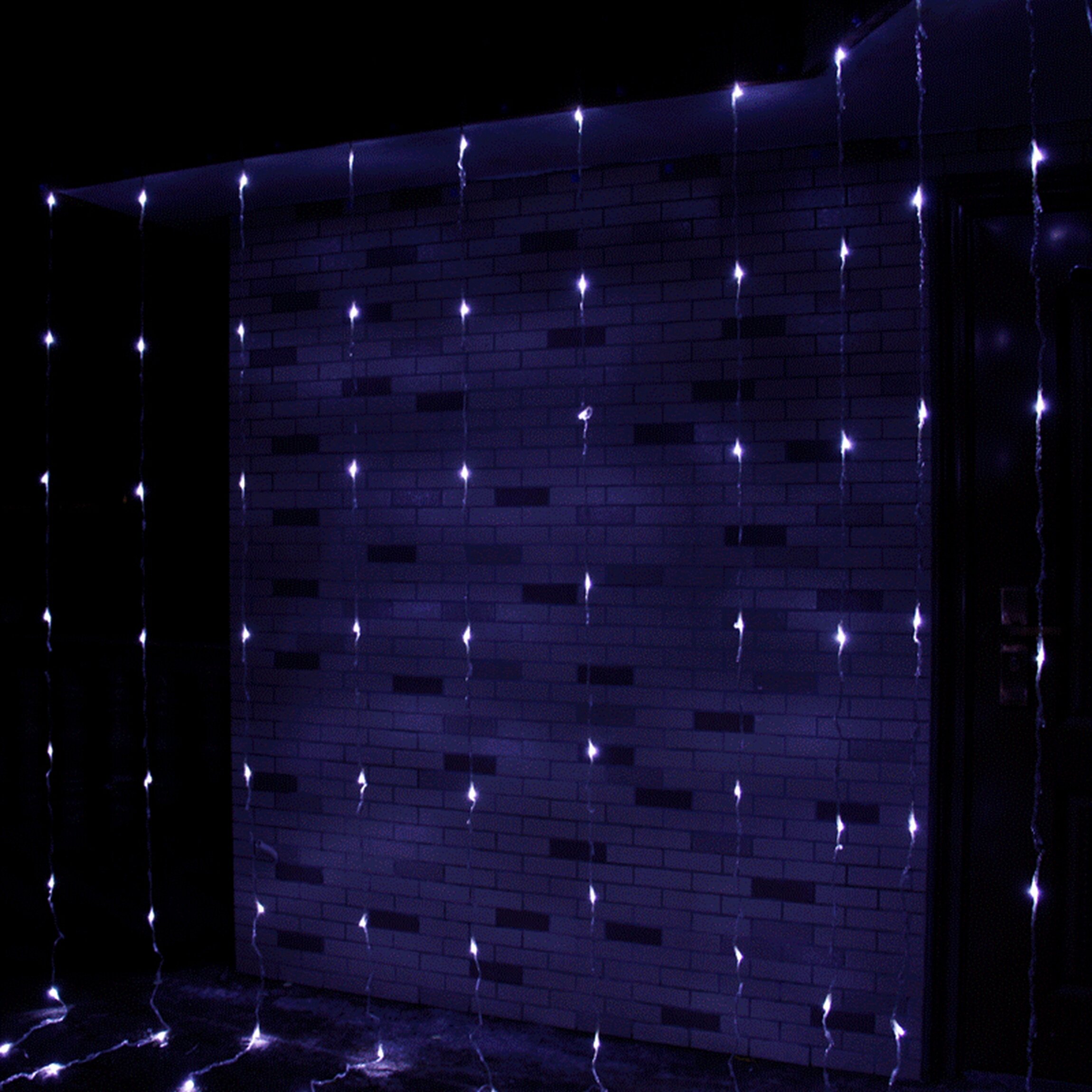 Details about   138 LED Twinkle Star Curtain Window Fairy Lights Christmas Party Wedding Decor 