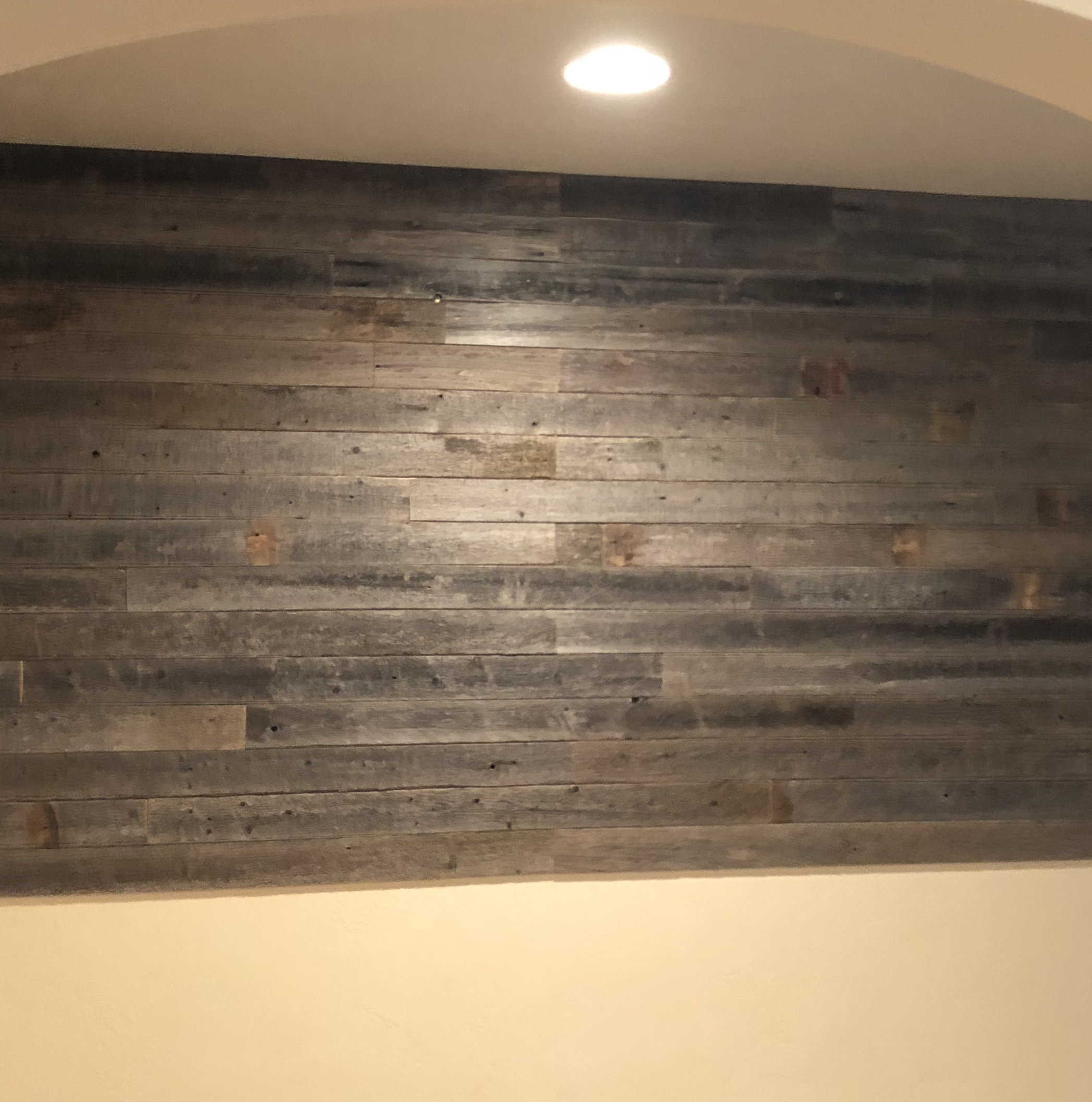 Rockin Wood 3 5 X 48 Solid Wood Wall Paneling In Gray Reviews Wayfair