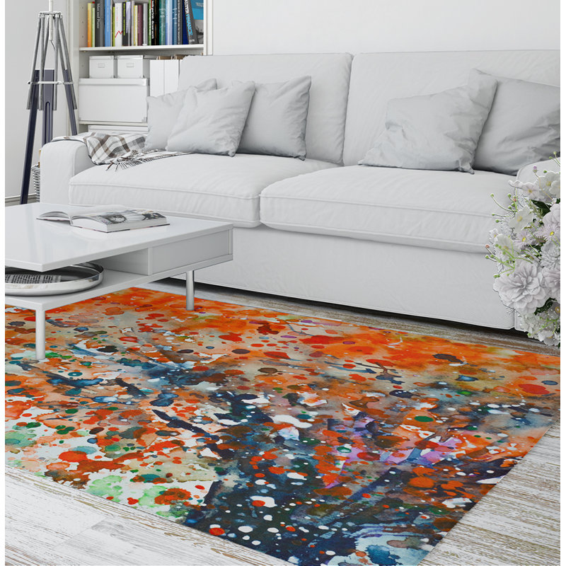 Ebern Designs Bonefield Under The Shade Of The Flamboyant Orange