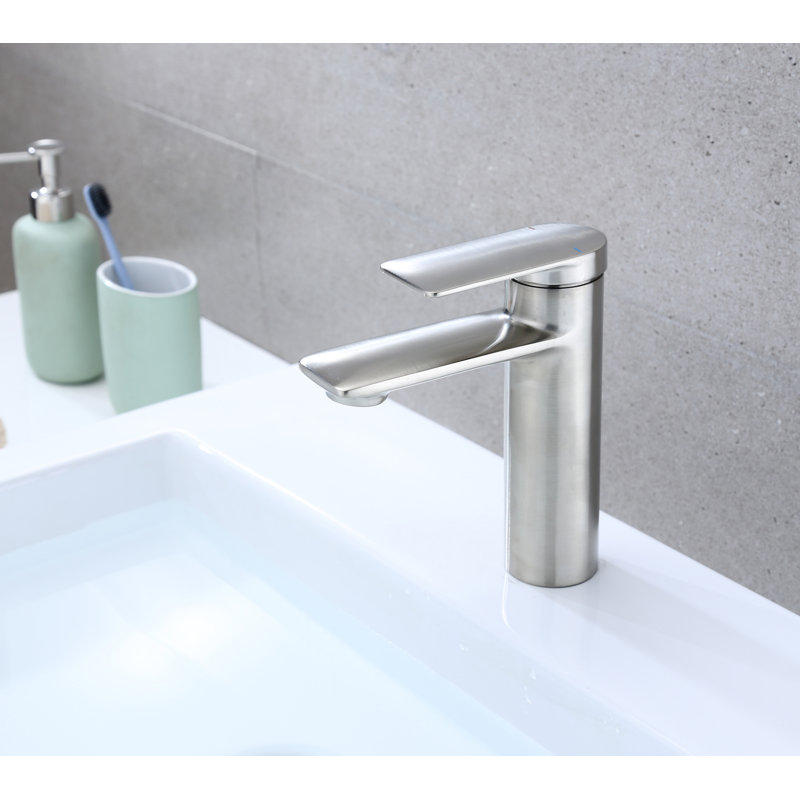 Ultra Faucets Wedge Single Hole Bathroom Faucet Reviews Wayfair Ultra Faucets Wedge Single Hole