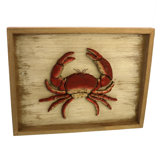 Wood Crab Decor Wayfair