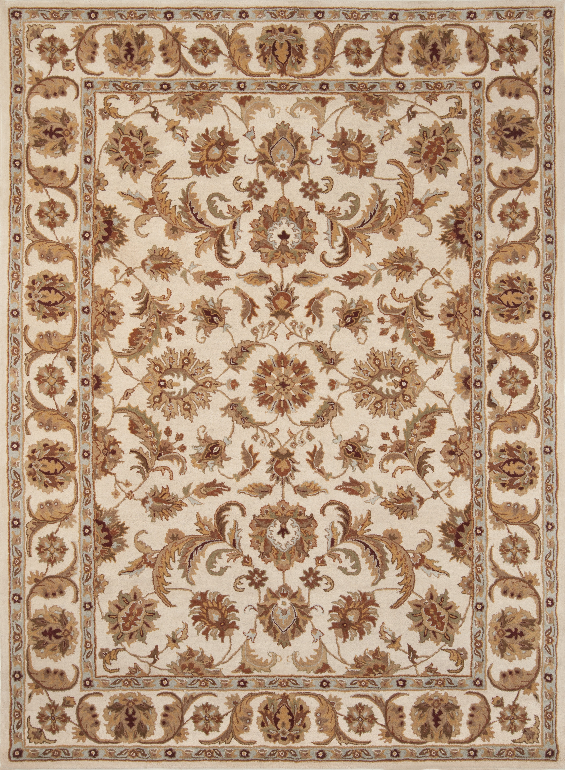 Astoria Grand Taylorsville Oriental Handmade Tufted Wool Ivory Area Rug Wayfair