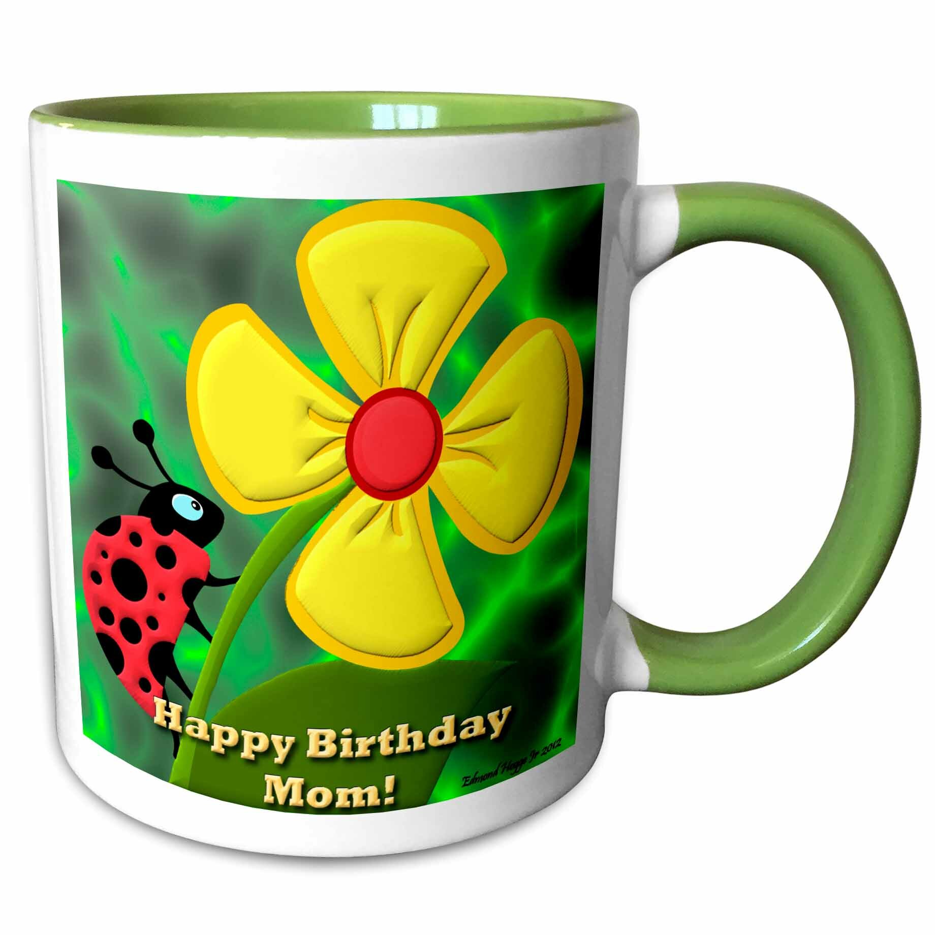 happy birthday mom mug