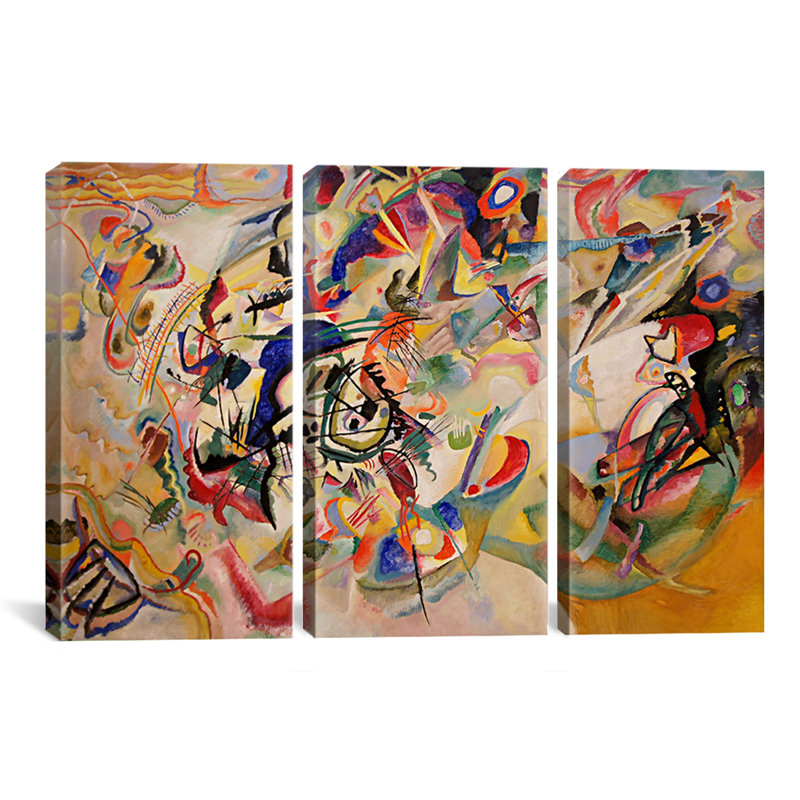 Vault W Artwork Composition Vii By Wassily Kandinsky Print Multi