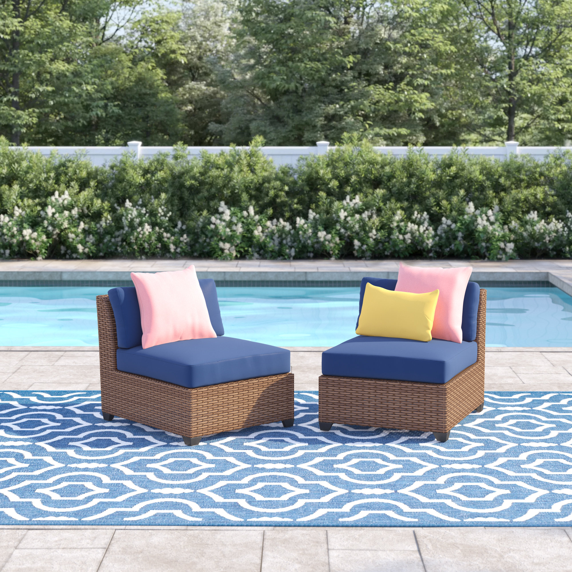 Sol 72 Outdoor™ Waterbury Seating Group with Cushions & Reviews Wayfair