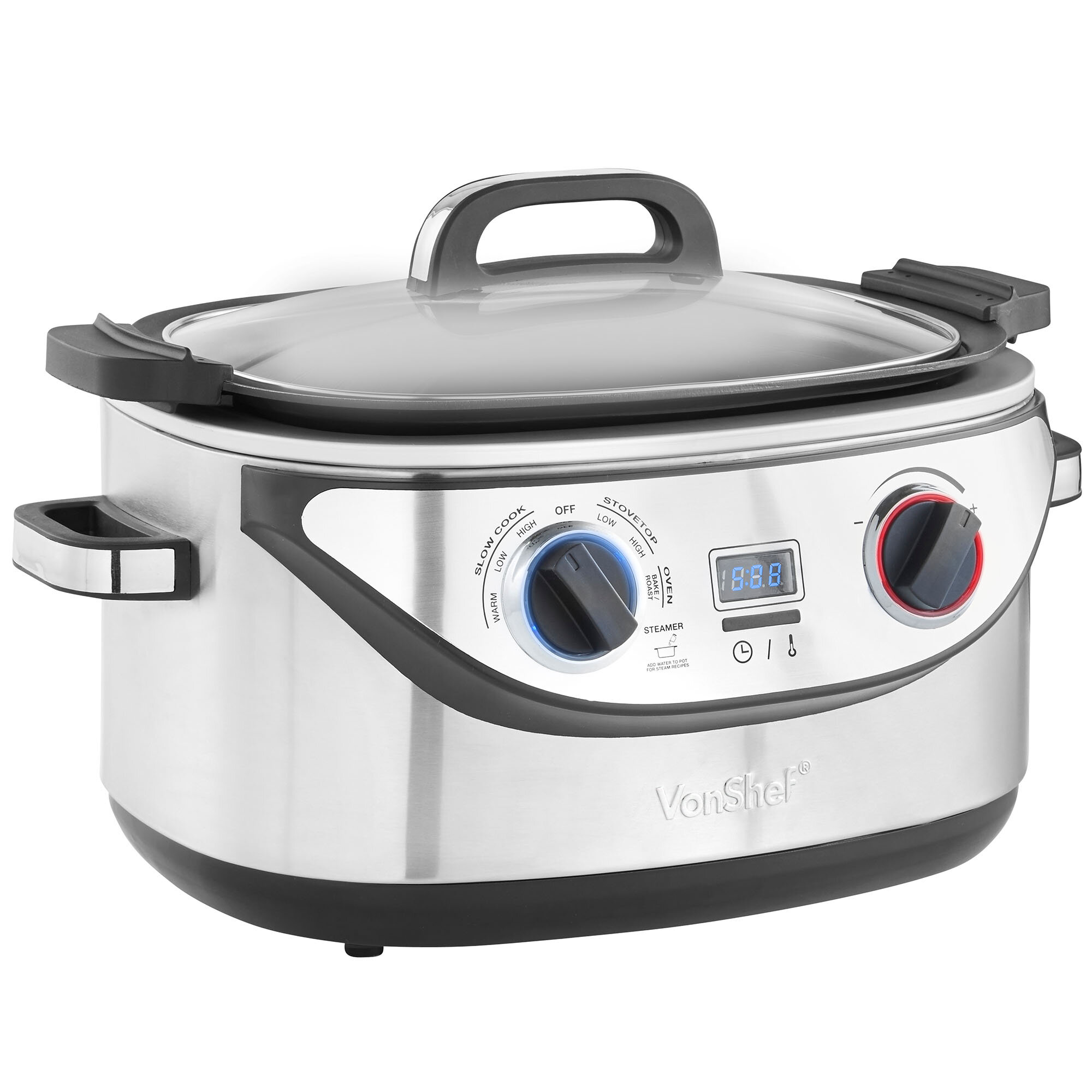 vonshef electric multi cooker