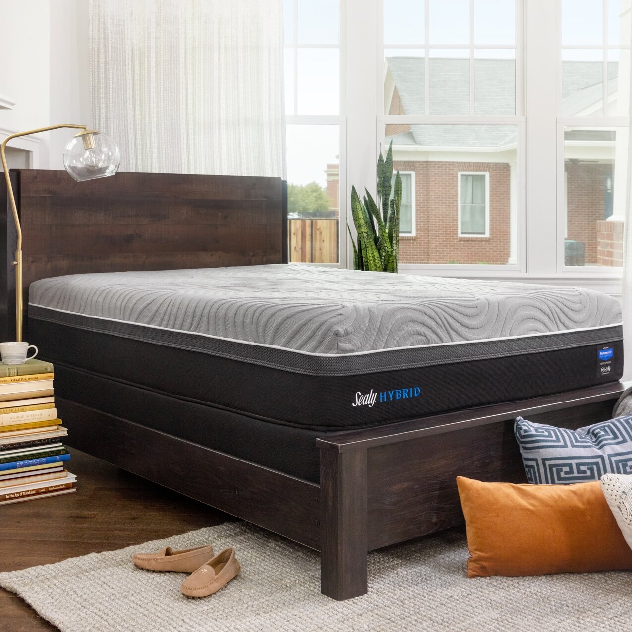 sealy posturepedic copper ii plush hybrid mattress