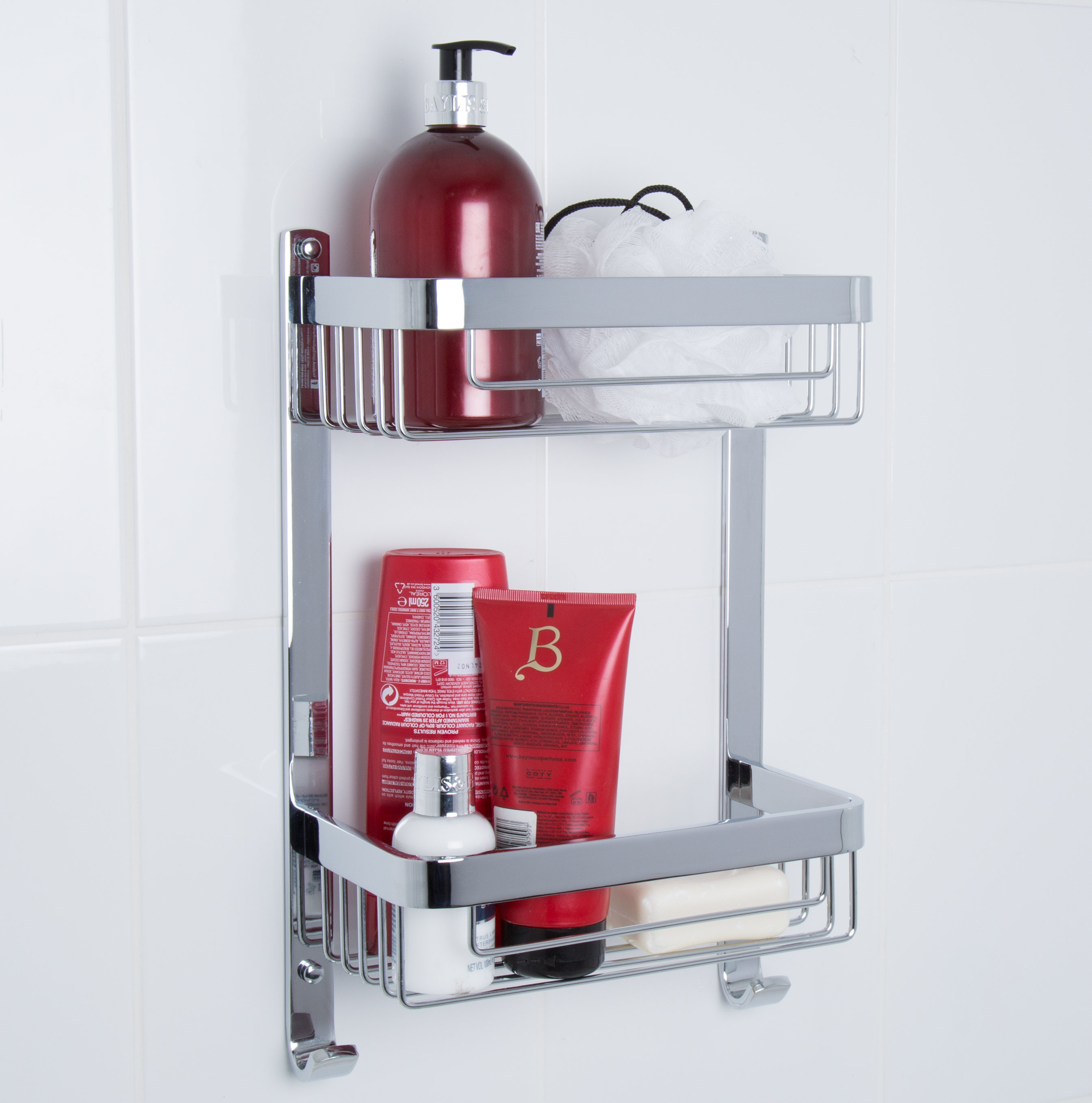 Rebrilliant Ellicott Drill & Screw Mount Shower Caddy Wayfair