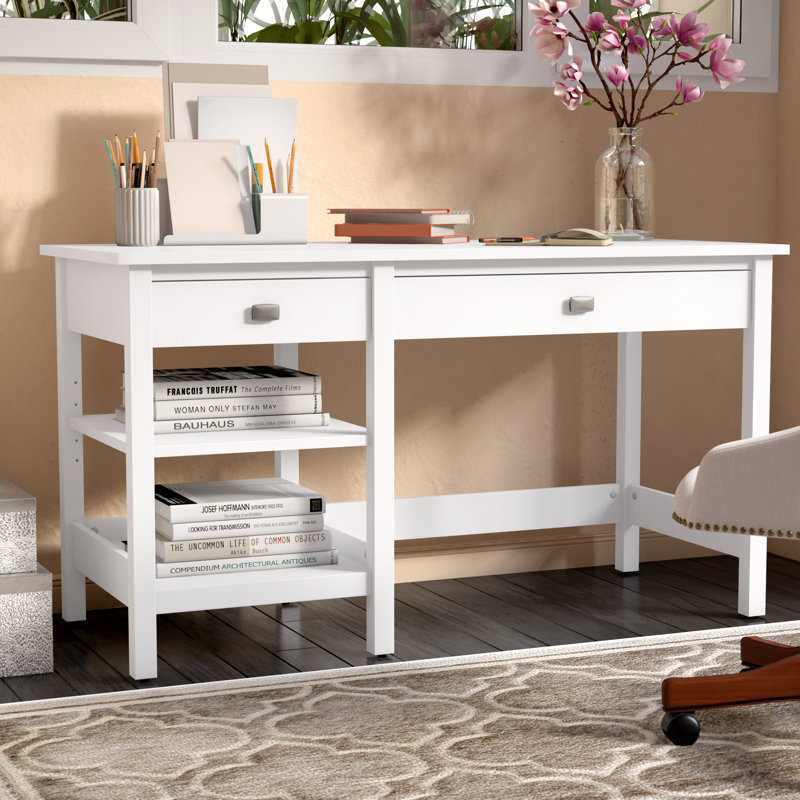 Three Posts Broadview Computer Desk Reviews Wayfair Broadview Computer Desk