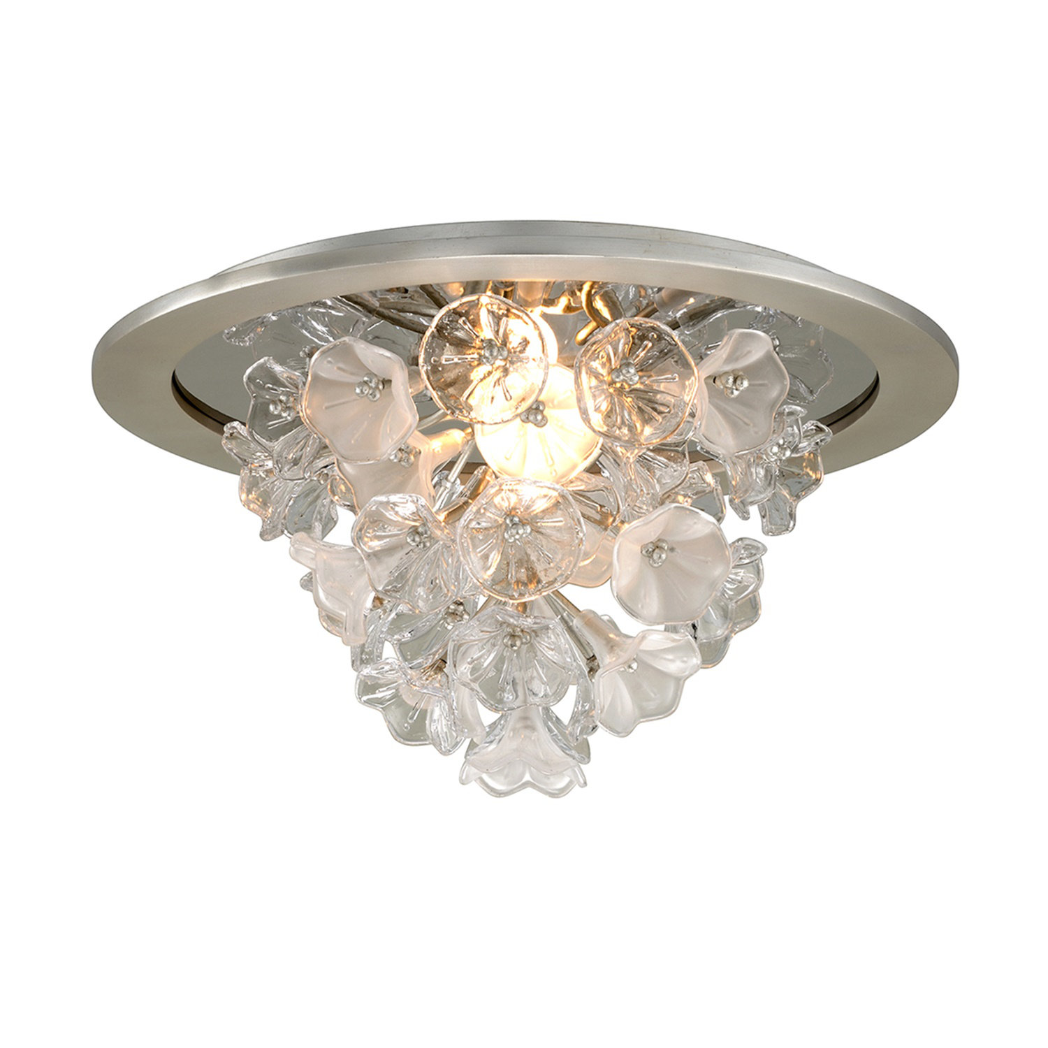 Corbett Lighting Jasmine 1 Light 22 Unique Statement Geometric Led Flush Mount Wayfair