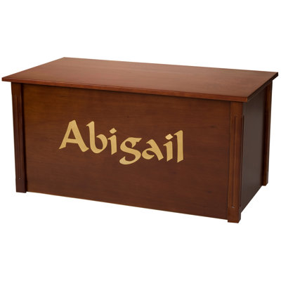 Netto Dark Cherry Toy Box With Calligraphy Font Dream Toy Box