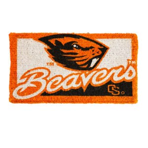 NCAA Oregon State Welcome Graphic Printed Doormat