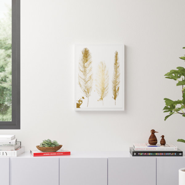 Modern Contemporary Gold And Silver Wall Art Allmodern