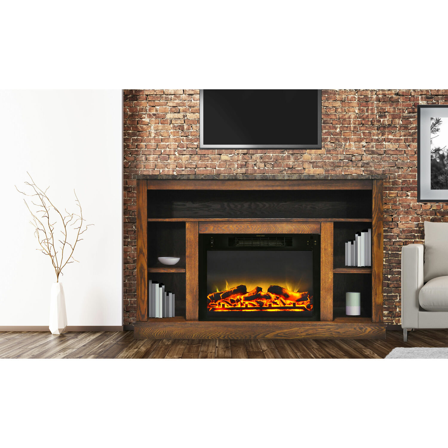 Charlton Home Eudora Tv Stand For Tvs Up To 50 Inches With
