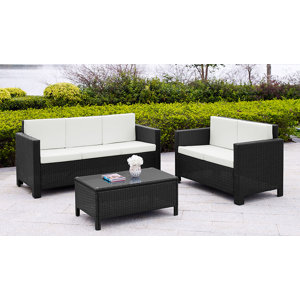 5-tlg. Sofa-Set mit Kissen von Home & Haus
