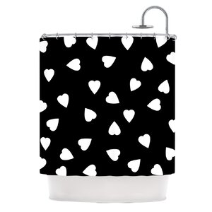 Hearts Shower Curtain