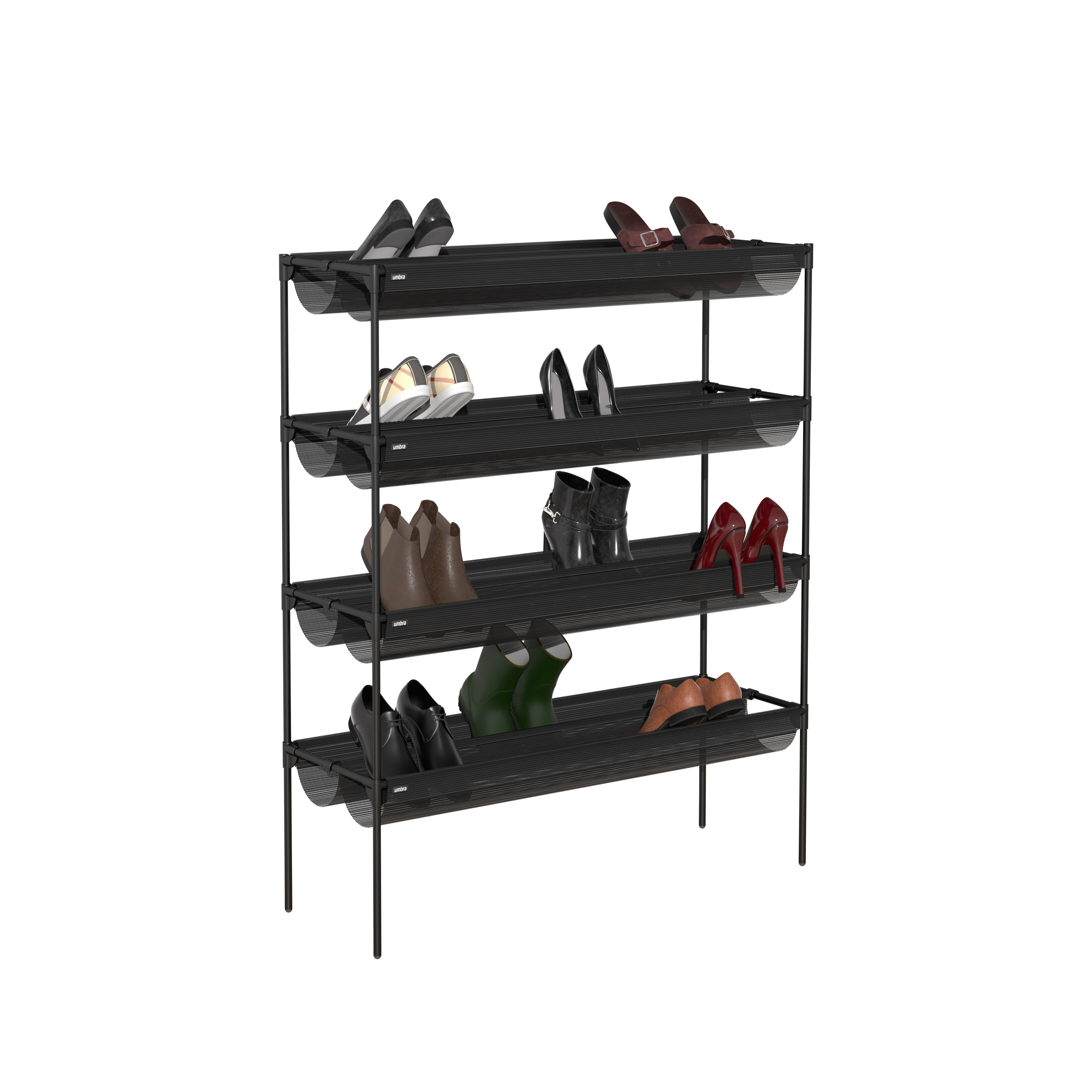 Sling 18 Pair Stackable Shoe Rack Reviews Allmodern