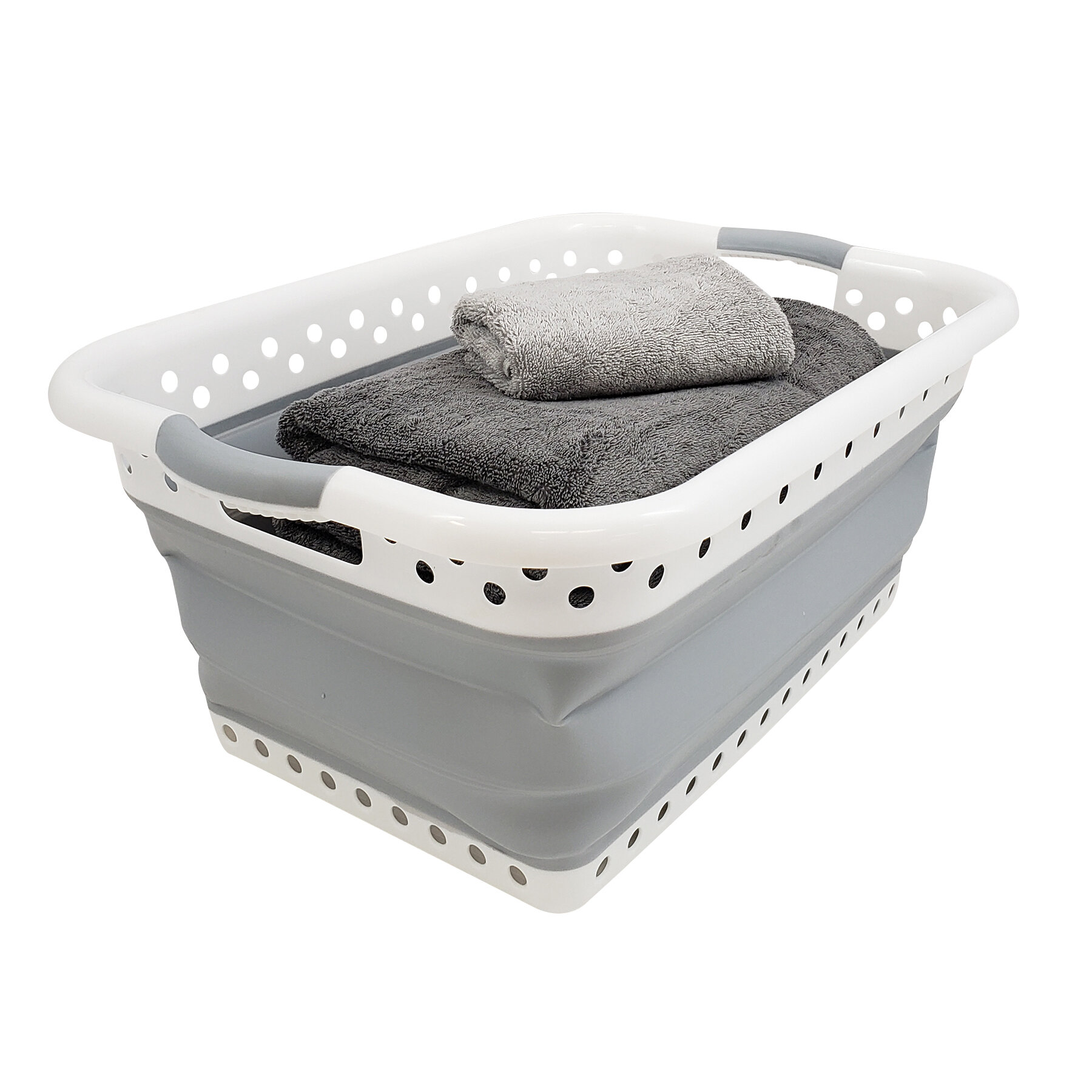 collapsible laundry basket dunelm
