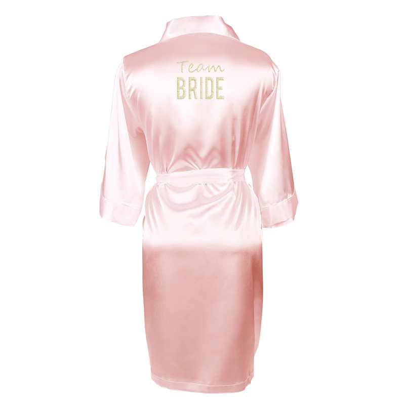 team bride dressing gown