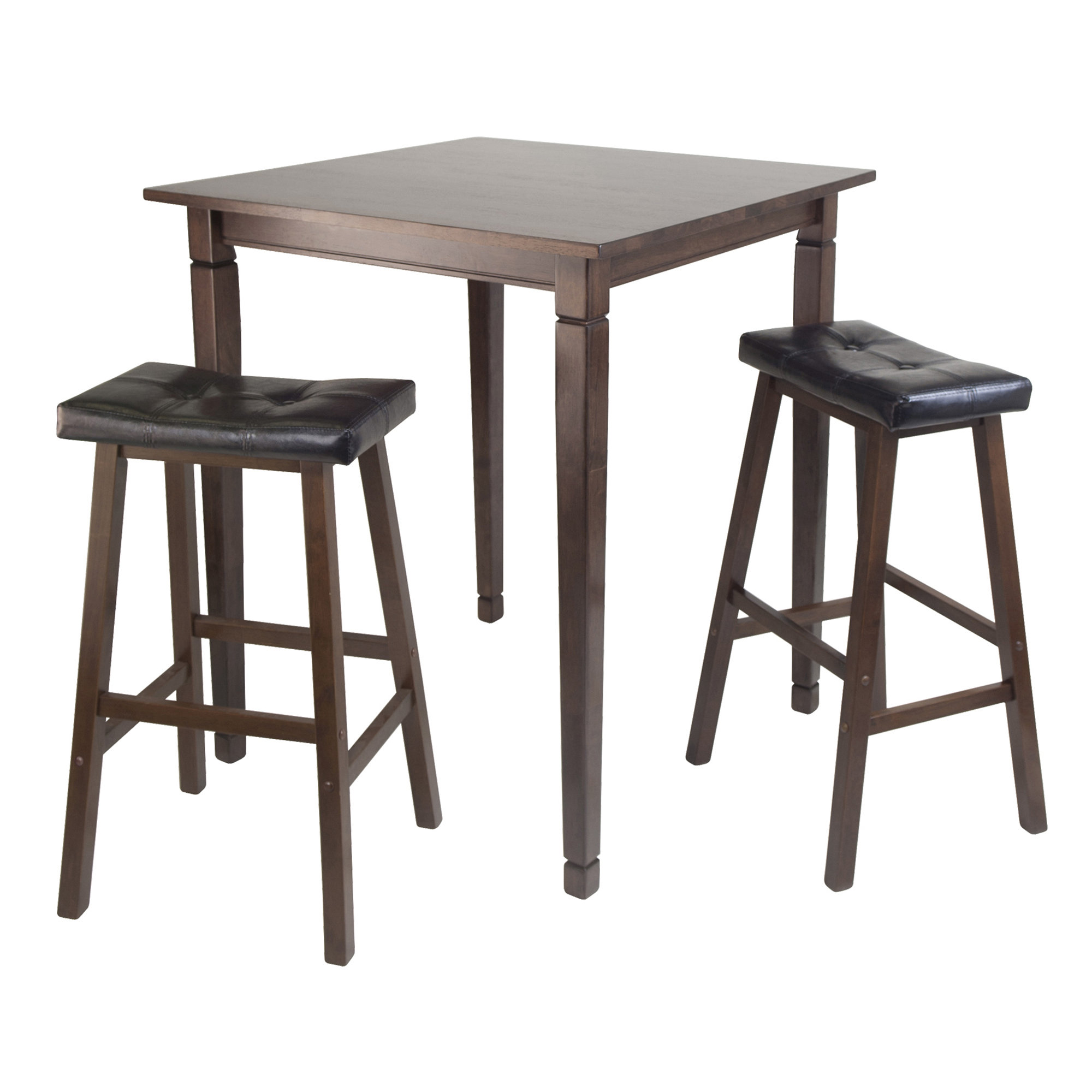 Red Barrel Studio Hemphill 3 Piece Counter Height Pub Table Set Reviews Wayfair