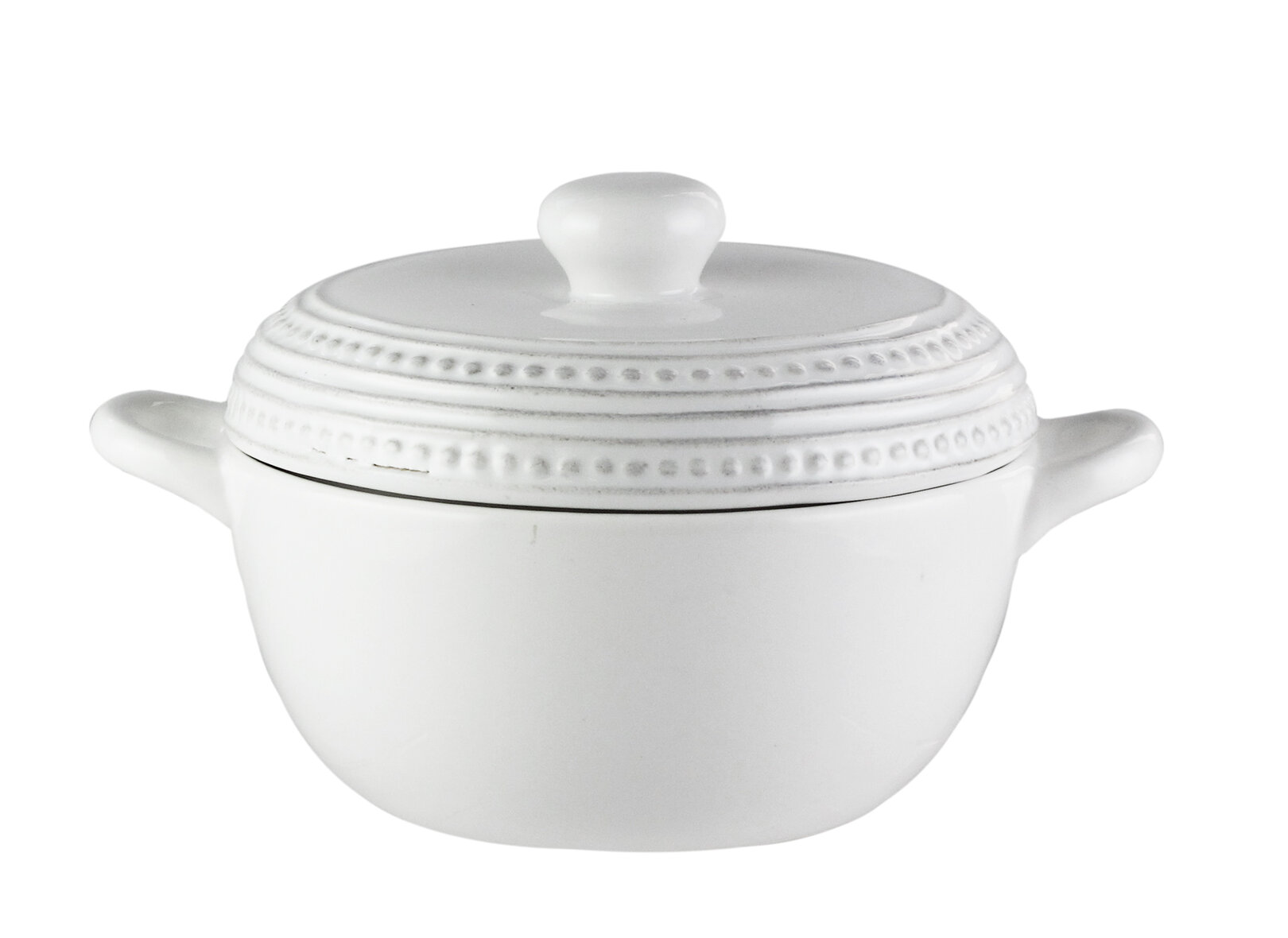 ceramic casserole dish with handles