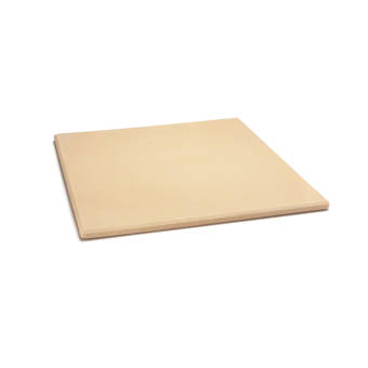 AILUROPODA 13 Round Pizza Stone Grill and BBQ Pizza Grilling Stone for Oven Thermal Shock Resistant Baking Stone with Bamboo Pizza Peel and Scraper(High Temperature Version)